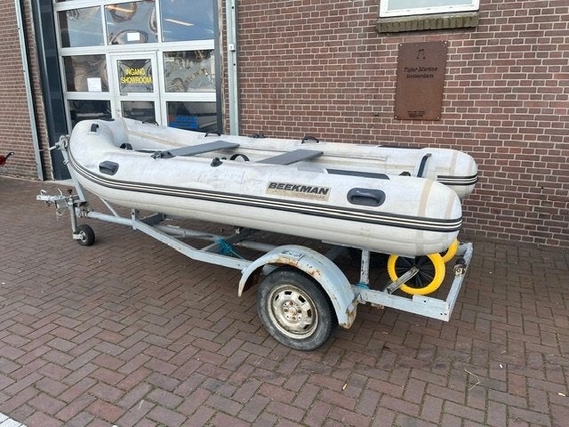 Rib boot 350 lang met trailer, Gebruikt, Buitenboordmotor, Inclusief trailer, Ophalen