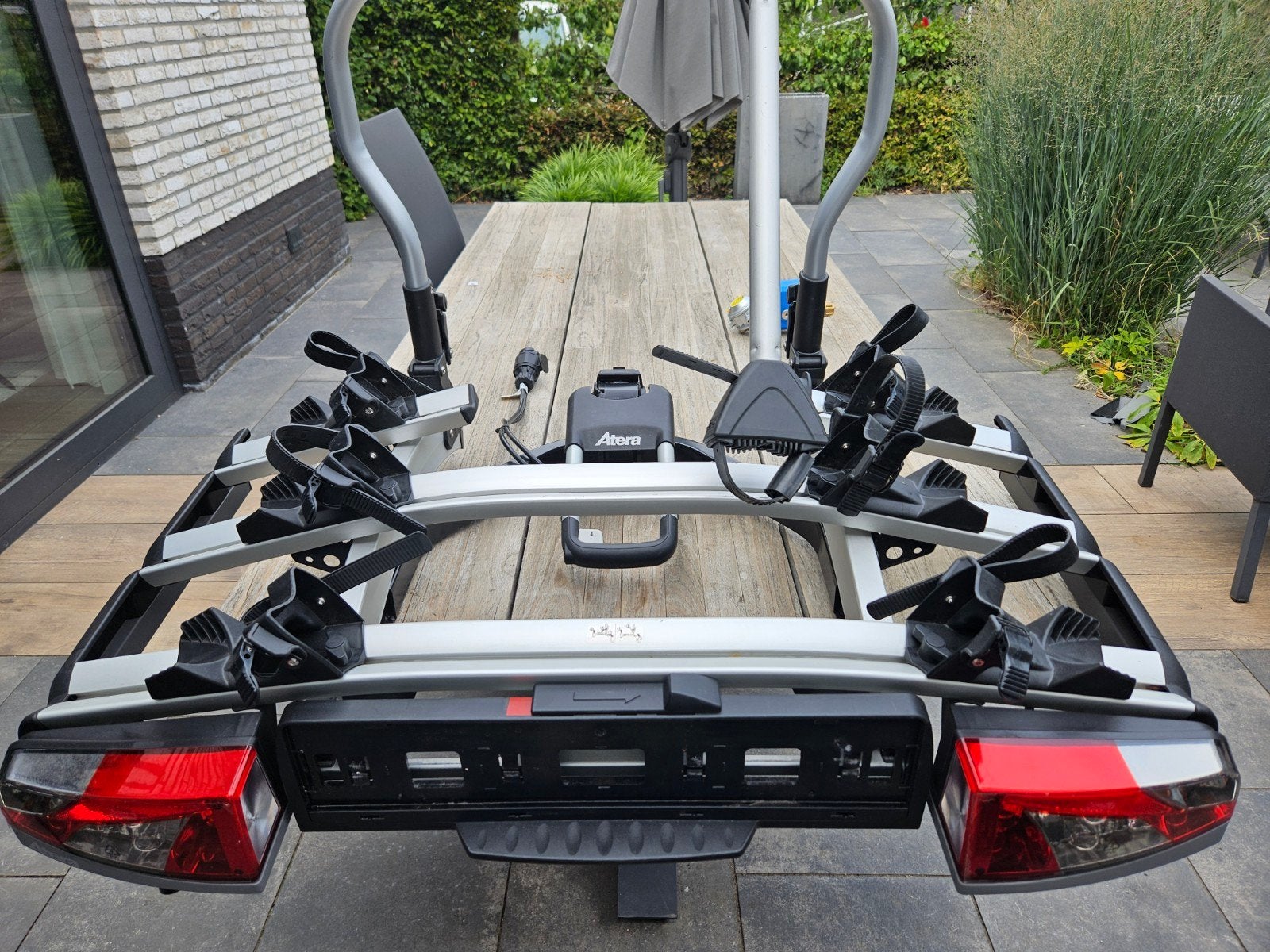 Atera fietsendrager voor trekhaak - Type SEV, Auto diversen, Fietsendragers, Ophalen, 3 fietsen of meer, Zo goed als nieuw, Trekhaakdrager