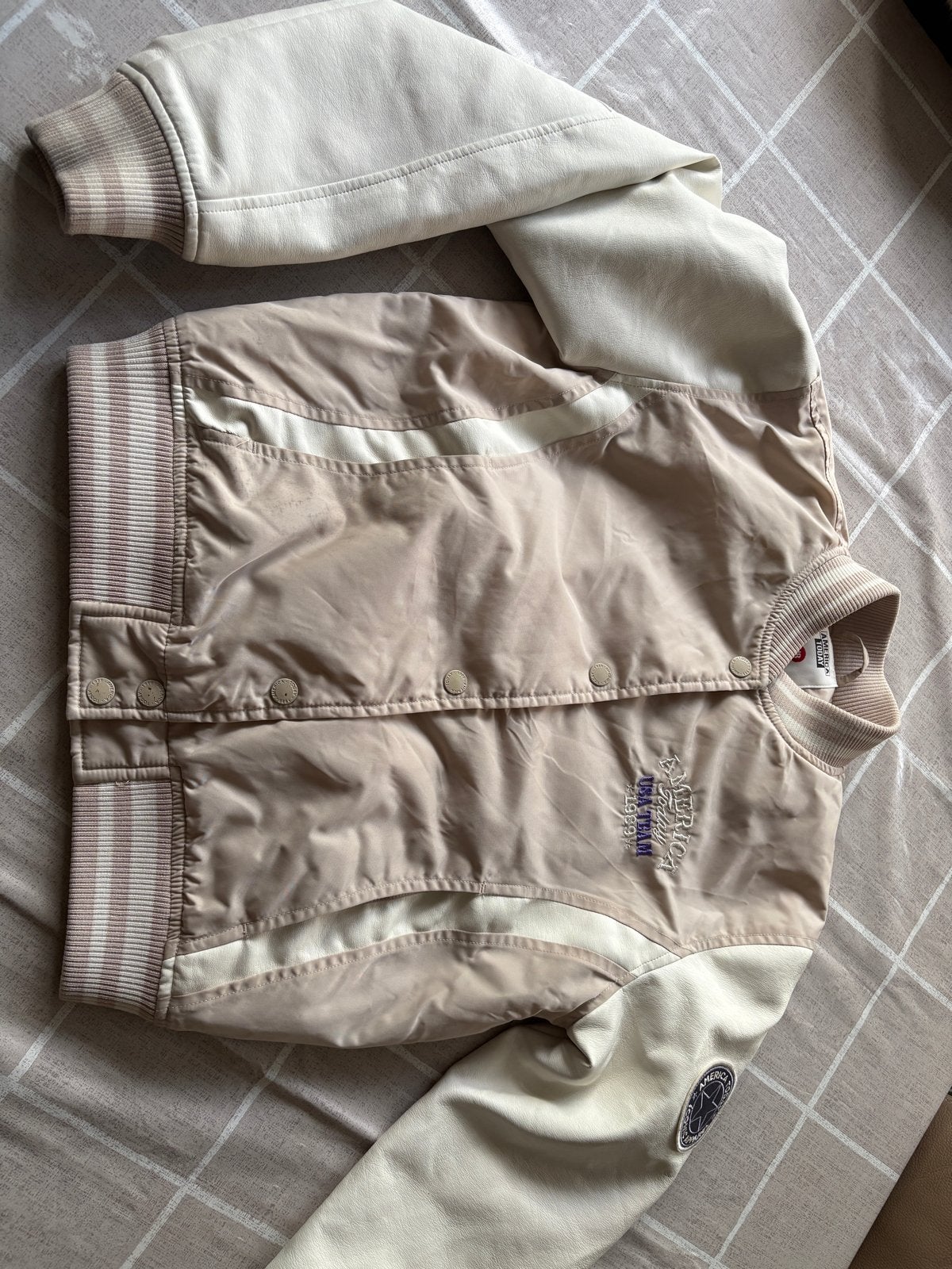America Today Varsity Jacket - Maat 158-164, Ophalen of Verzenden, Zo goed als nieuw, Meisje, Jas