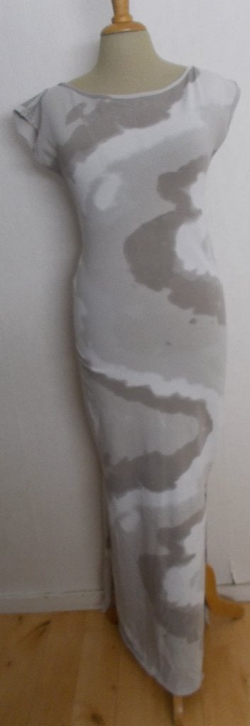 Ibiza/festival camouflage maxi jurk van Ambika! M/L, Kleding | Dames, Jurken, Maat 38/40 (M), Bruin, Verzenden, Zo goed als nieuw