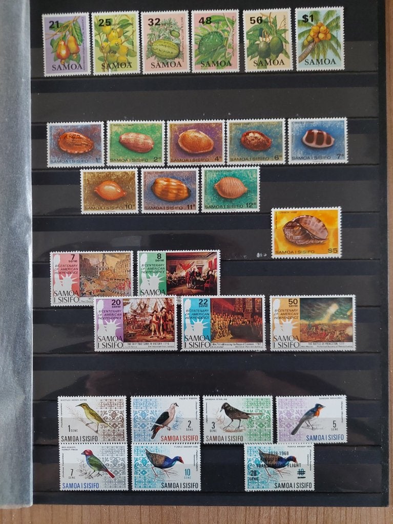 Samoa pfr zegels, Ophalen of Verzenden, Postfris