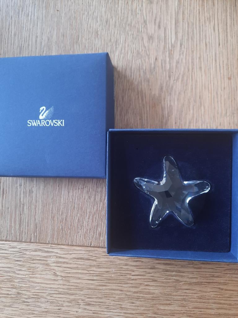 Swarovski. Zeester in box., Verzamelen, Swarovski, Ophalen, Zo goed als nieuw, Figuurtje