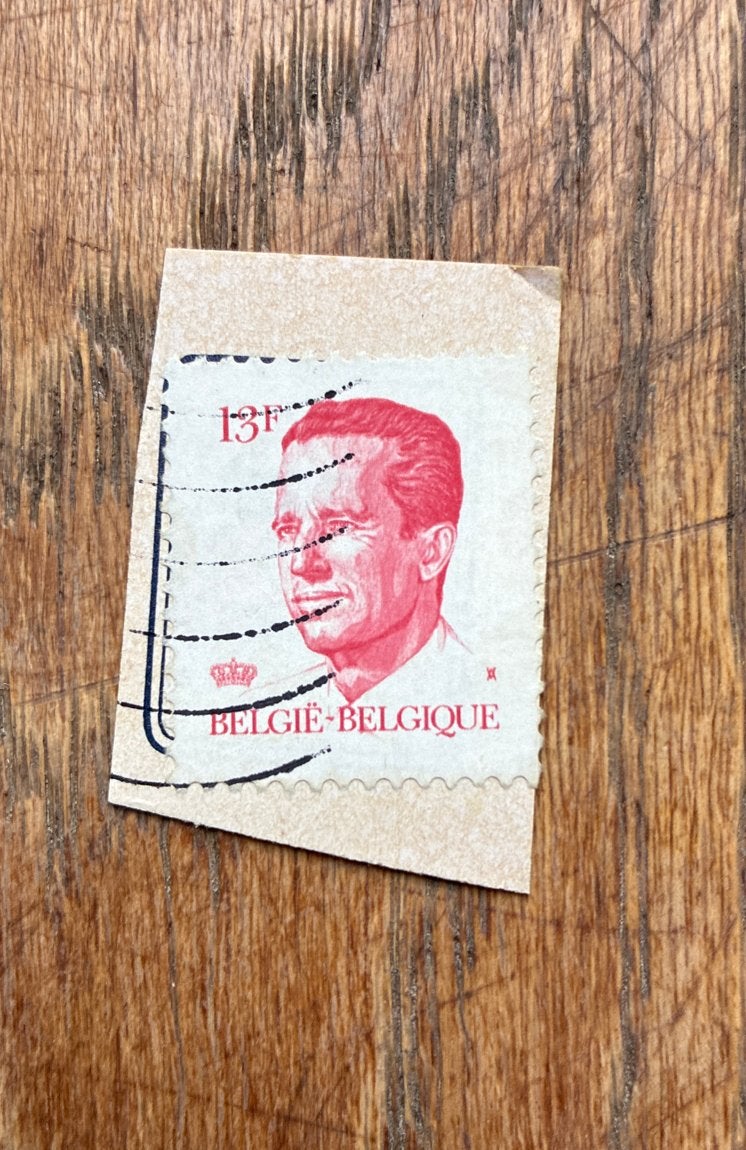 Postzegel België - Koning Boudewijn I (13F), Postzegels en Munten, Met stempel, Ophalen of Verzenden, Gestempeld, Gestempeld