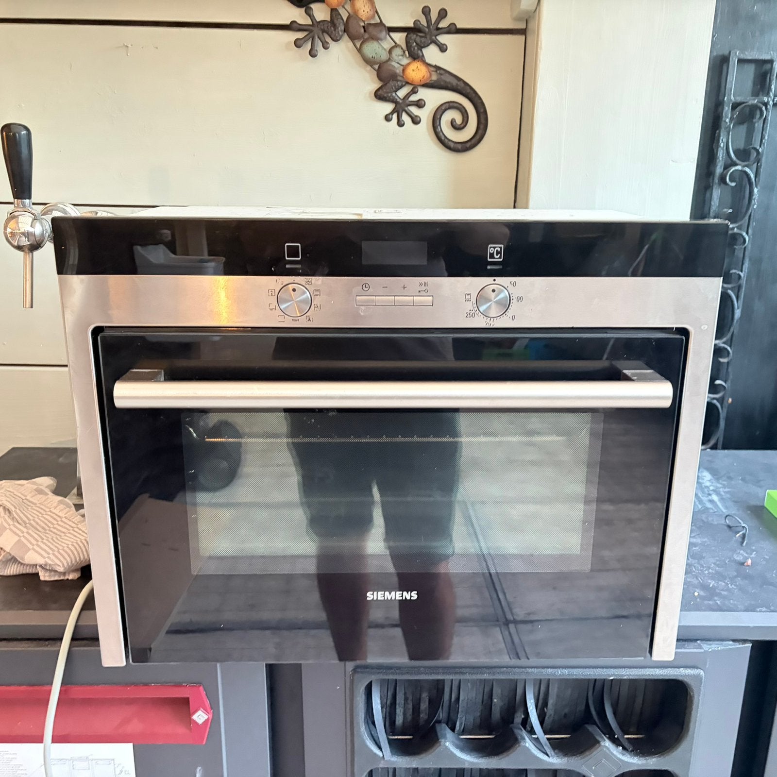 Siemens inbouw oven hb33cb550, Witgoed en Apparatuur, Ophalen, 45 tot 50 cm, Gebruikt, Hete lucht