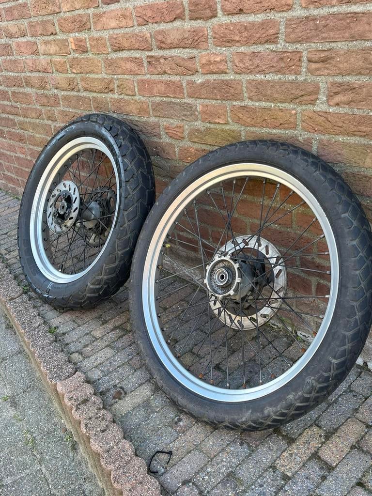 Velgen set Derbi senda xtreme / xrace 12 mm as, Ophalen of Verzenden, Gebruikt, Overige typen