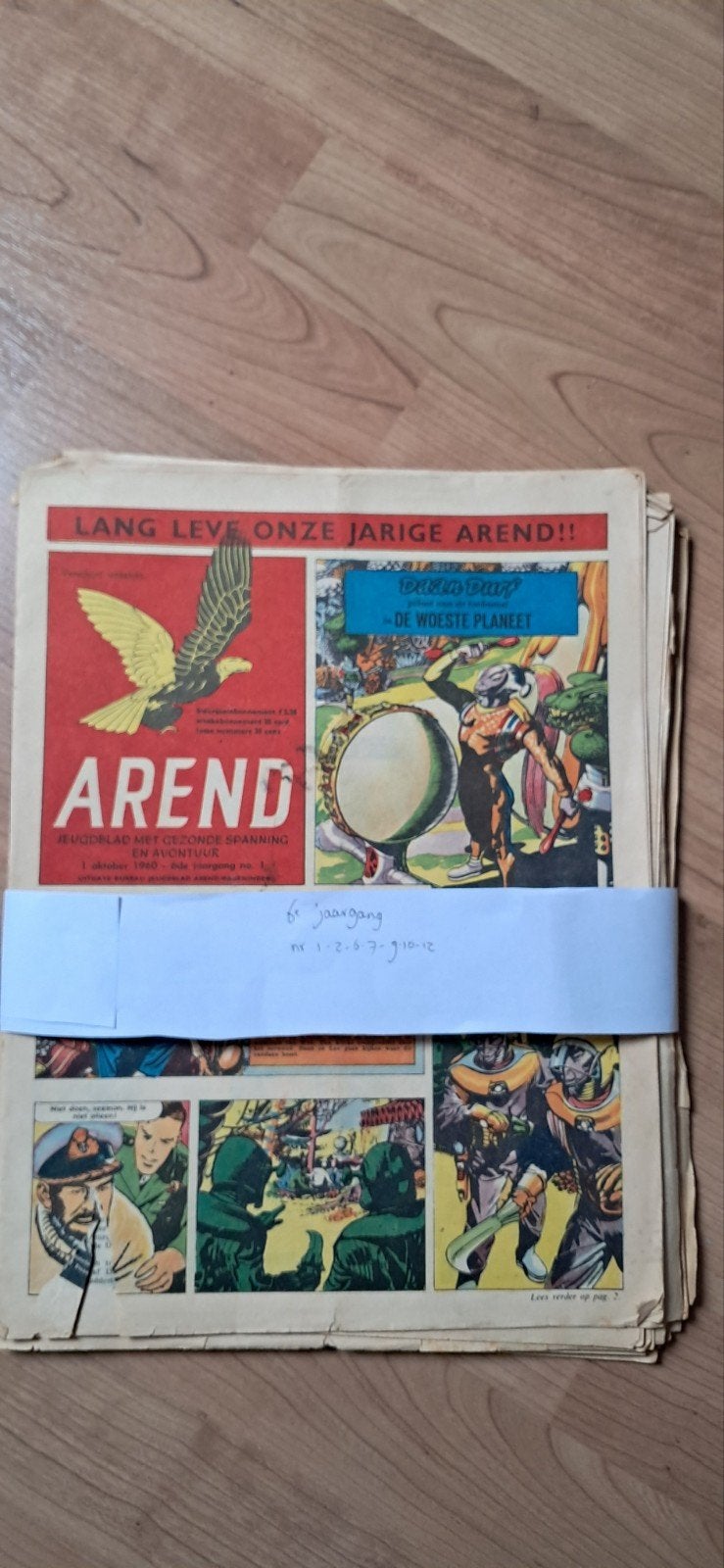 Arend - Losse nummers 6e jaargang (1950), Meerdere stripboeken, Ophalen of Verzenden, Gelezen, Diverse auteurs