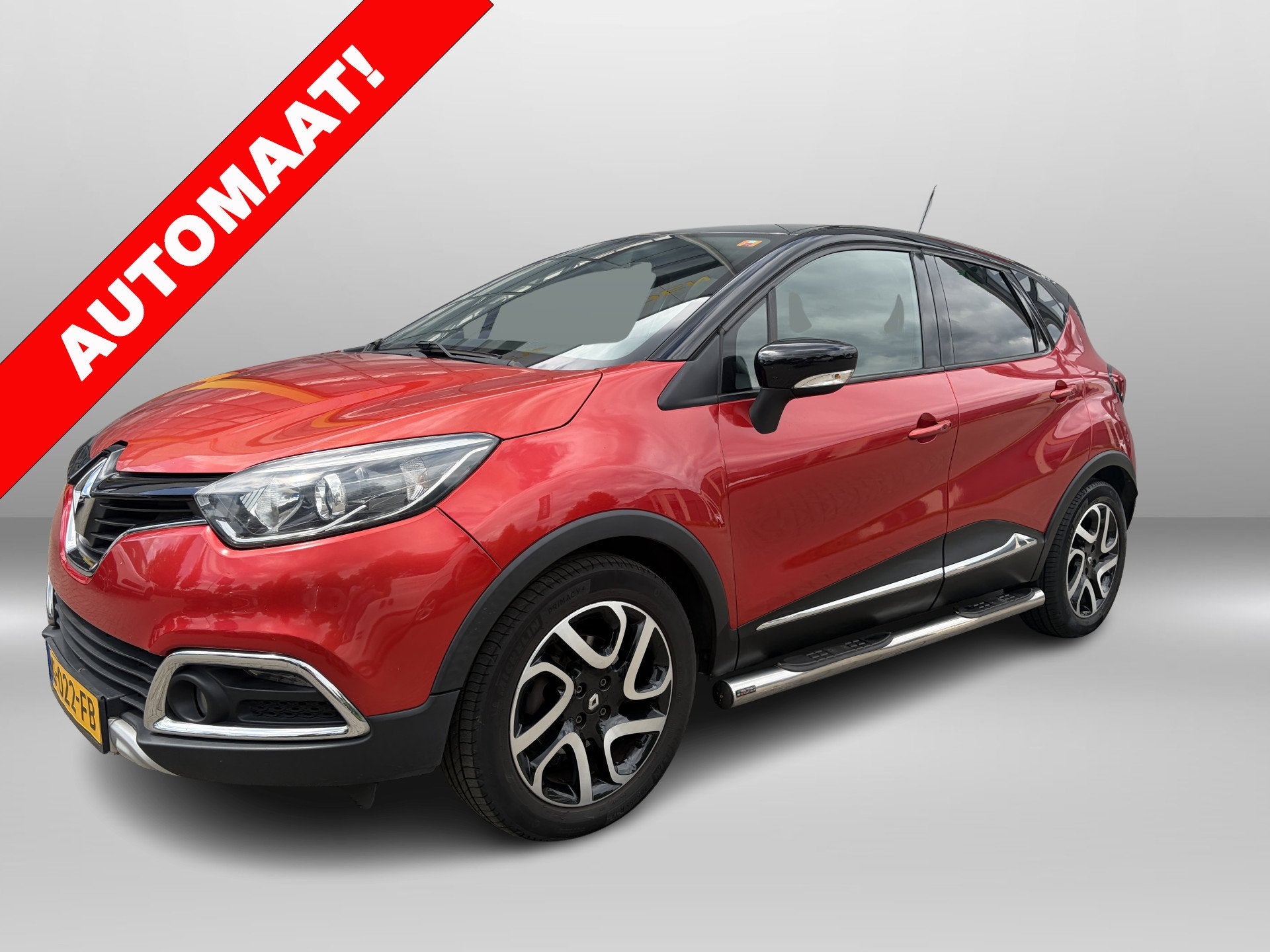 Renault Captur 1.2 Helly Hansen Automaat * Trekhaak * Apple, Euro 5, 4 cilinders, Leder, Grijs