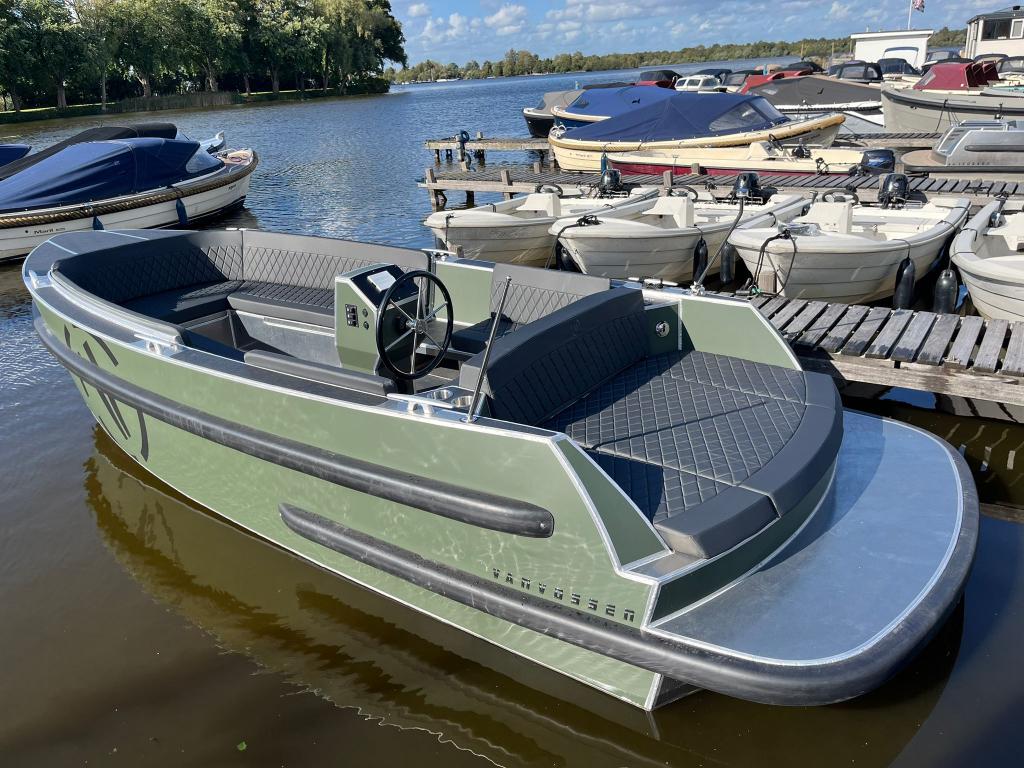 Van vossen 650 plugin E tender aluminium elektrisch, Watersport en Boten, Nieuw, Aluminium, Elektrisch