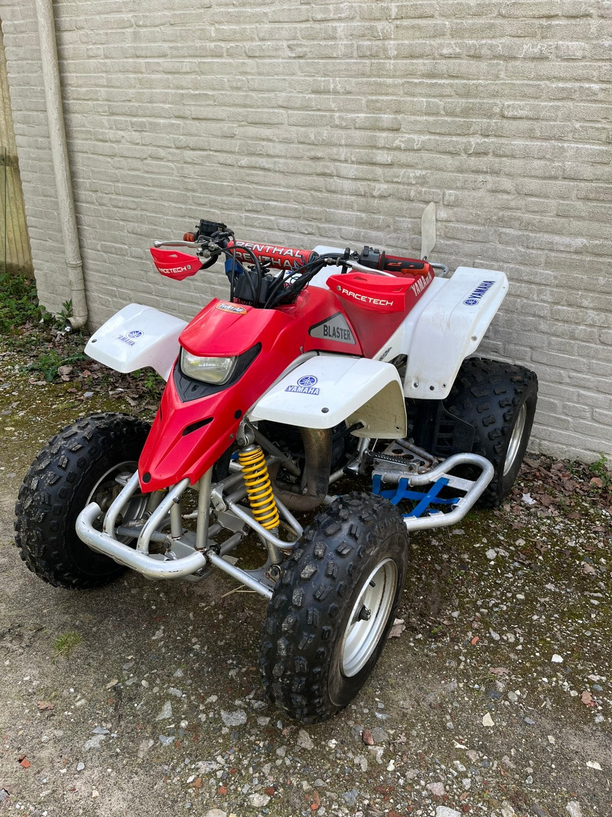 Yamaha blaster 200cc 2 takt FMF uitlaatsysteem, Ophalen