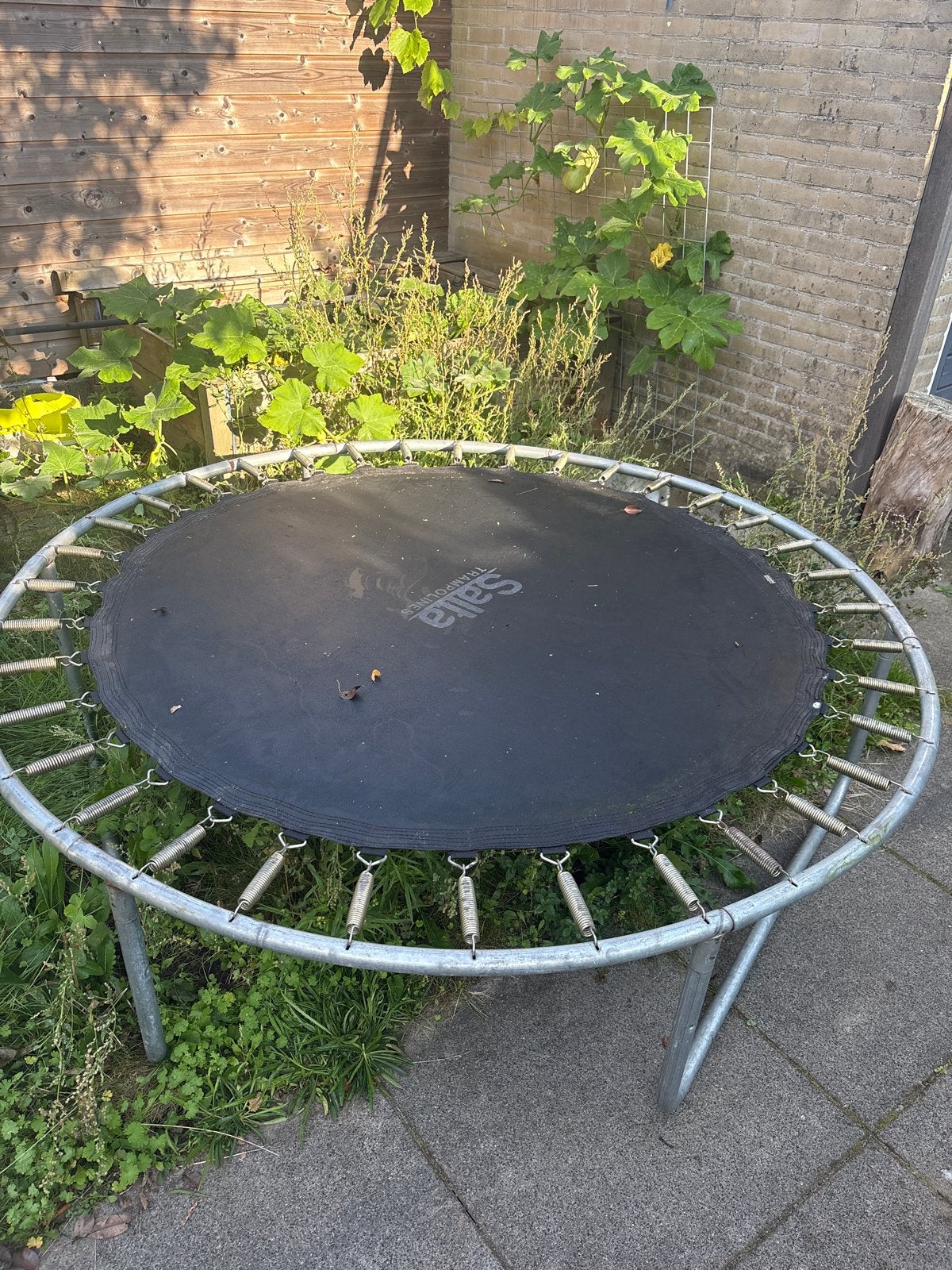 Gratis Salta trampoline, Ophalen, Gebruikt