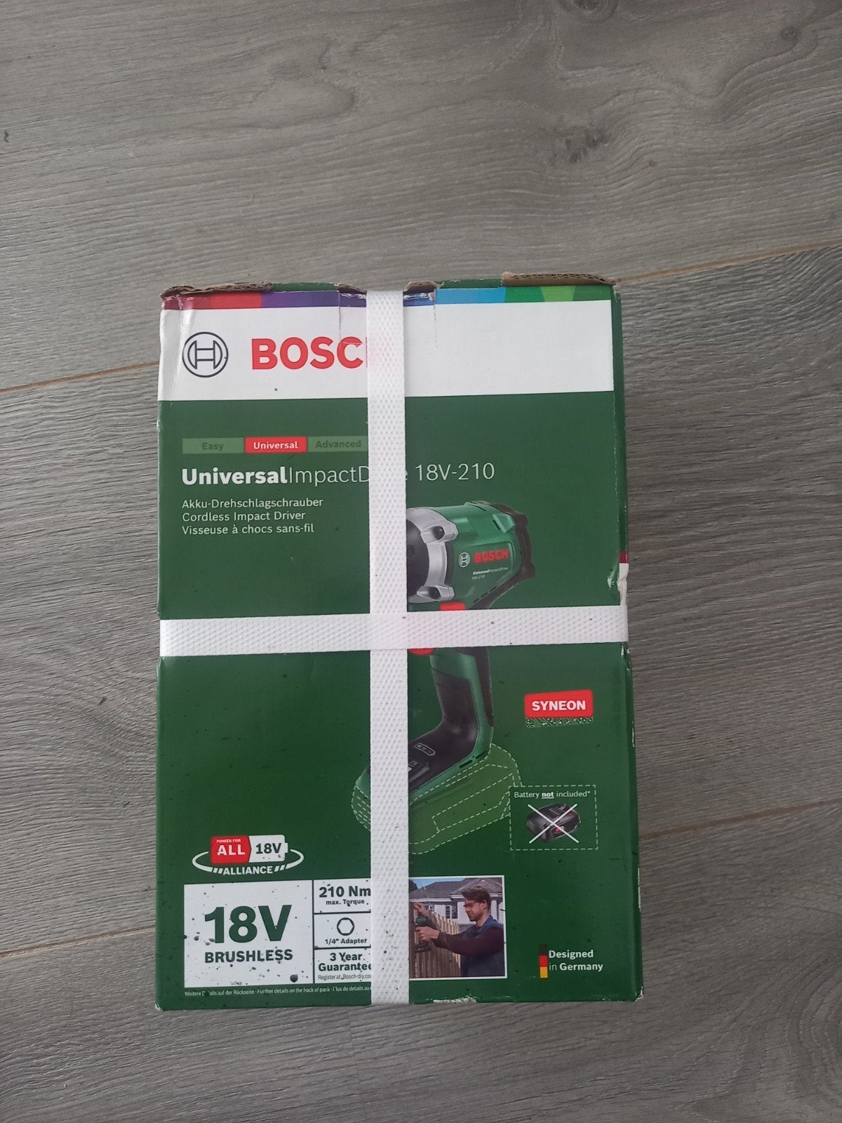 Splinternieuwe Bosch slagschroevendraaier 18V-210, Doe-het-zelf en Verbouw, Gereedschap | Boormachines, Ophalen of Verzenden, Nieuw