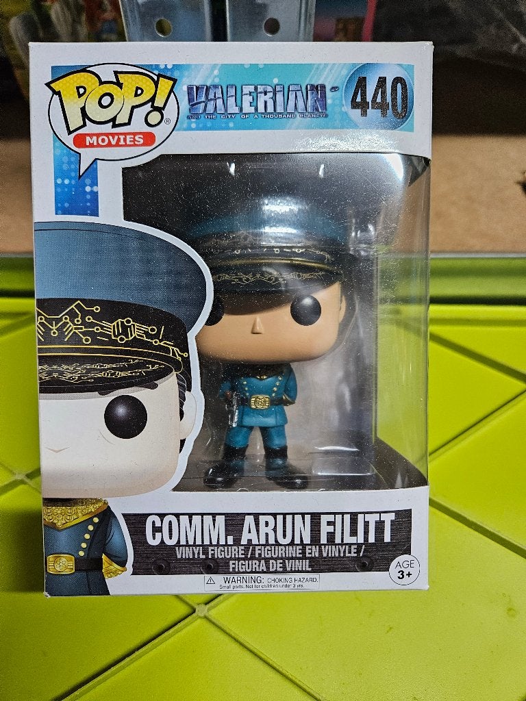 🎁 Funko Pop! Movies Valerian - Comm. Arun Filitt #440 🎁, Ophalen of Verzenden, Nieuw
