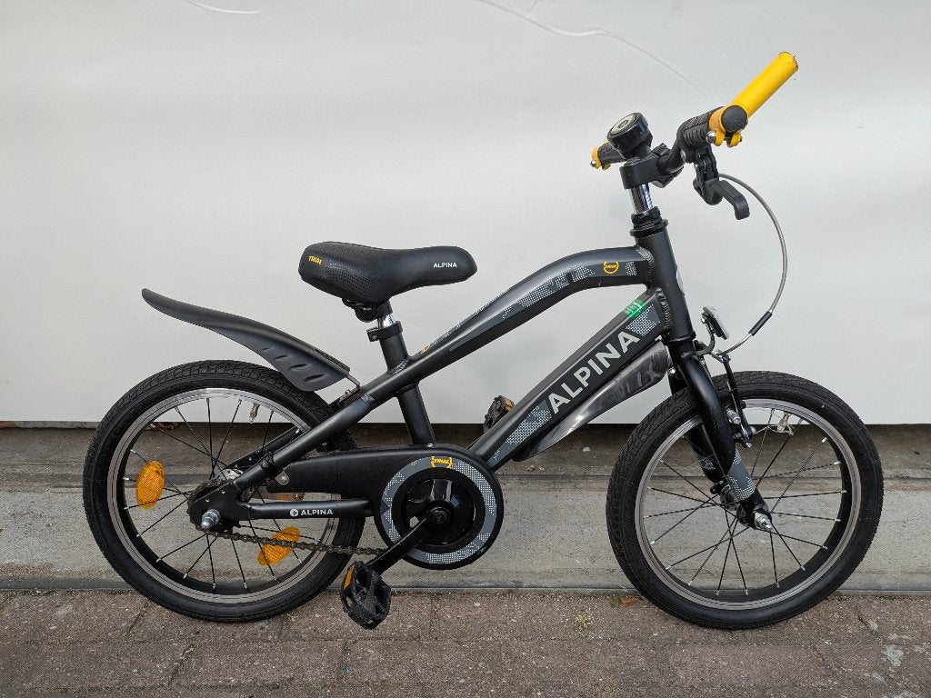 Diverse 16 inch jongensfietsen: Alpina, Loekie, 2Cycle., Ophalen, Terugtraprem, Gebruikt, Alpina