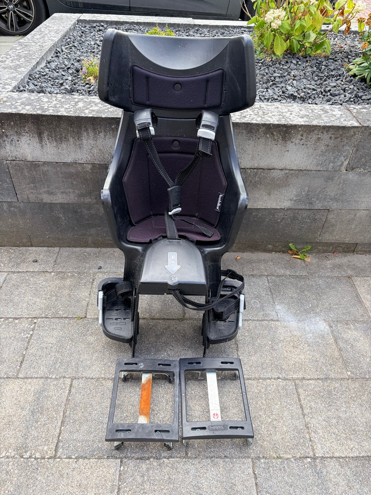 Bobike Urban Achterzitje met 2 Adapters, Ophalen, Achterzitje, Bobike, Gebruikt