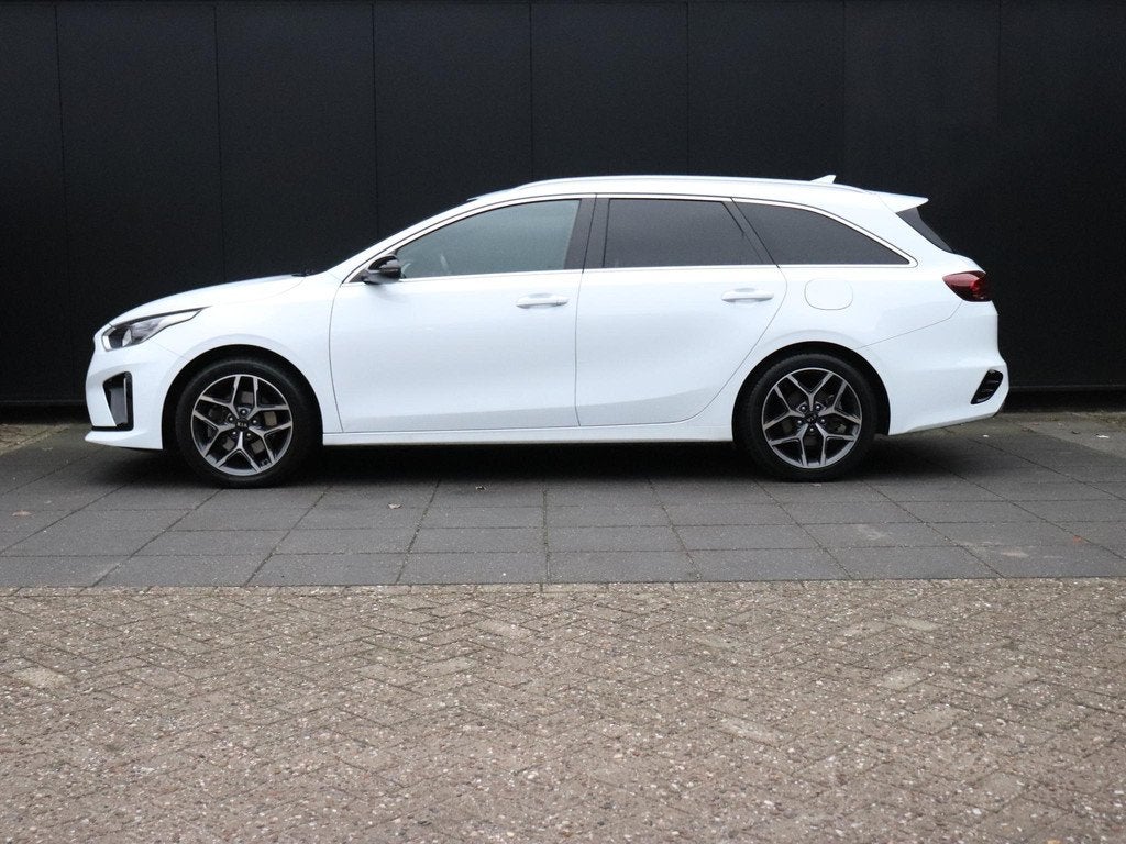 Kia Ceed Sportswagon 1.0 T-GDi GT-Line Edition LEDER | TREKH, Voorwielaandrijving, Stof, Gebruikt, Wit