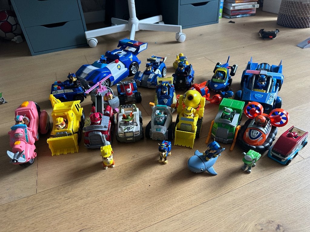 Paw patrol speelgoed, Kinderen en Baby's, Speelgoed | Speelgoedvoertuigen, Ophalen, Zo goed als nieuw