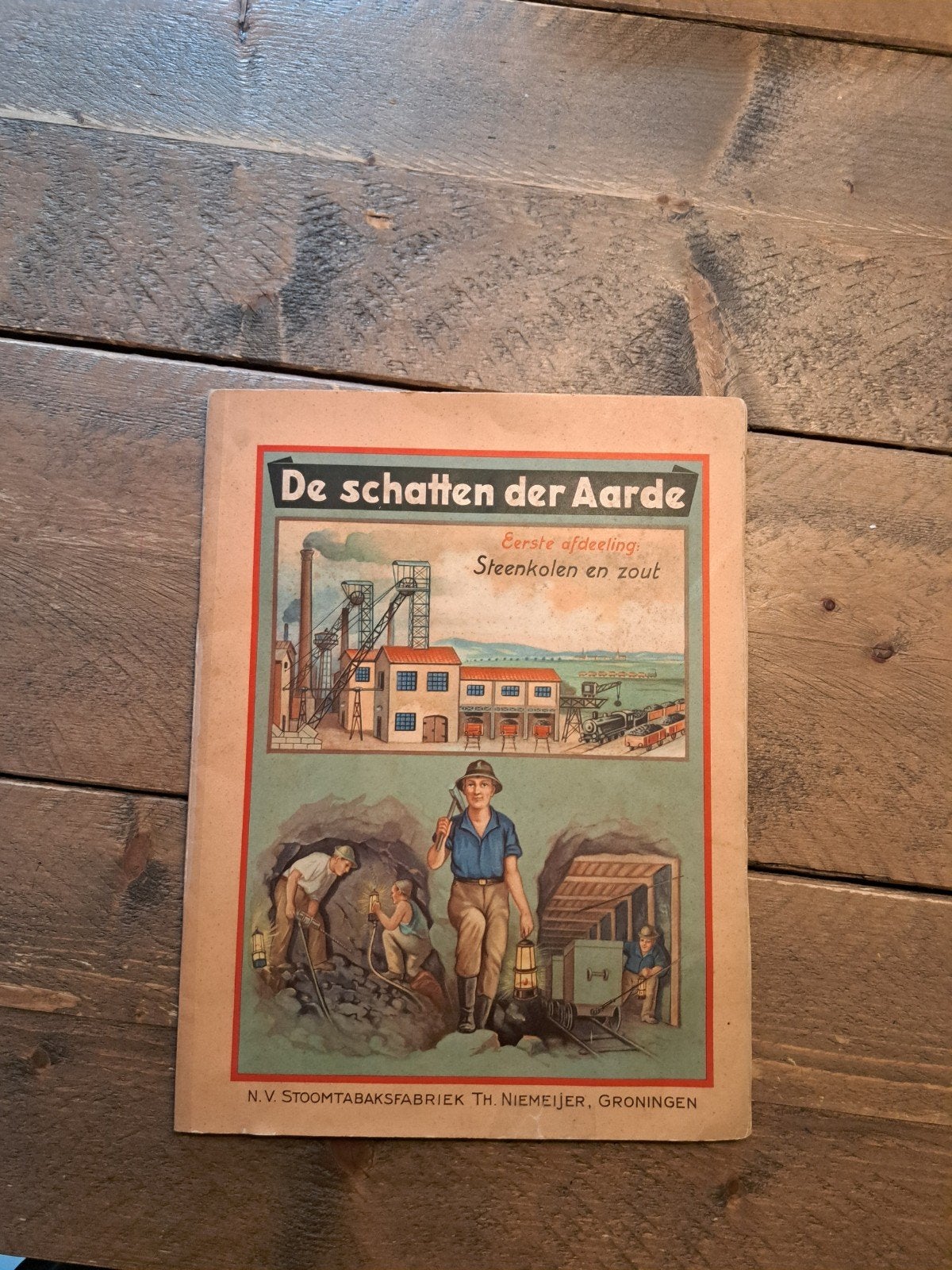 Theodorus Niemeijer De schatten der Aarde, Boeken, Prentenboeken en Plaatjesalbums, Ophalen of Verzenden, Gelezen