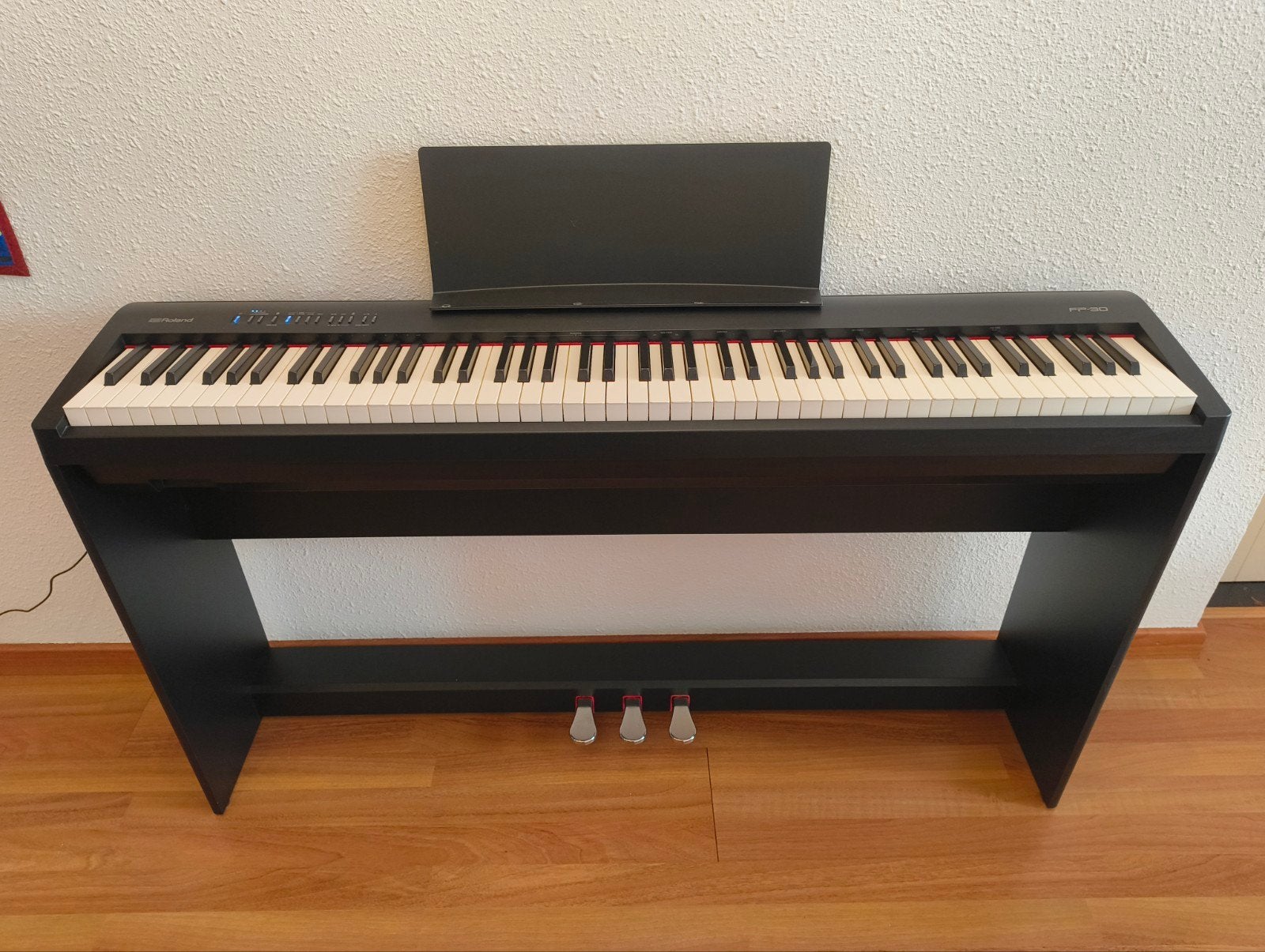 Roland FP-30 BK Digitale Piano - Zo goed als nieuw, Muziek en Instrumenten, Piano's, Ophalen, Zwart, Digitaal, Zo goed als nieuw