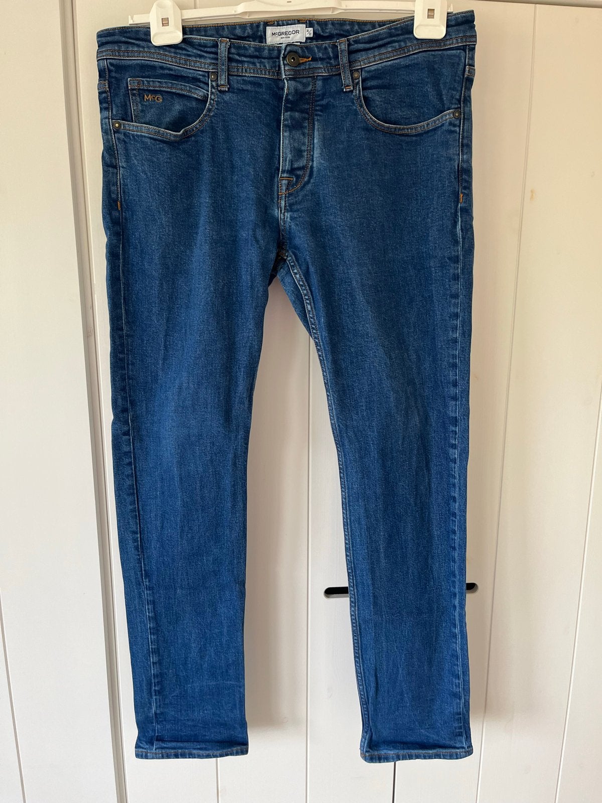 Nieuwe McGregor Slim Fit W36 L32, Kleding | Heren, Spijkerbroeken en Jeans, Ophalen of Verzenden, Zo goed als nieuw, Blauw, W36 - W38 (confectie 52/54)