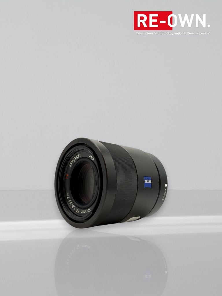 Sony FE 55mm f/1.8 ZA Zeiss Sonnar T nette staat+garantie, ., Ophalen of Verzenden, Zo goed als nieuw, Standaardlens