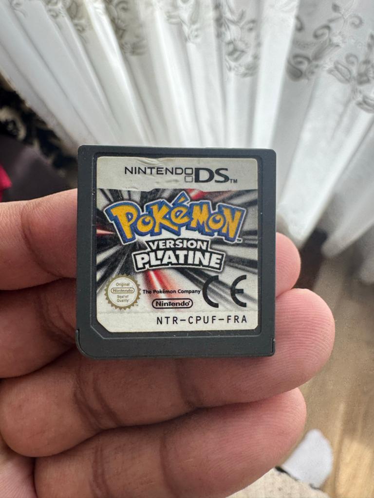 Pokémon Platine  (Franse Versie) - Pokemon Platinum orgineel, 1 speler, Ophalen of Verzenden, Zo goed als nieuw, Role Playing Game (Rpg)
