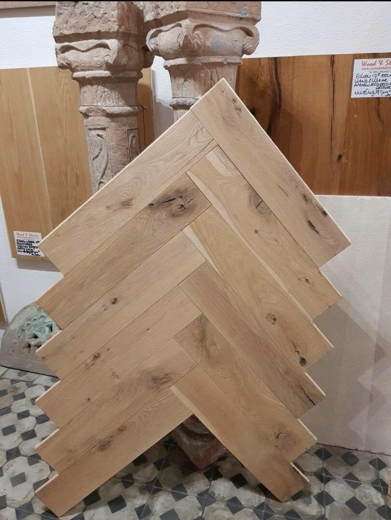 CHATEAU EIKEN VISGRAAT VLOER KANT EN KLAAR, Ophalen of Verzenden