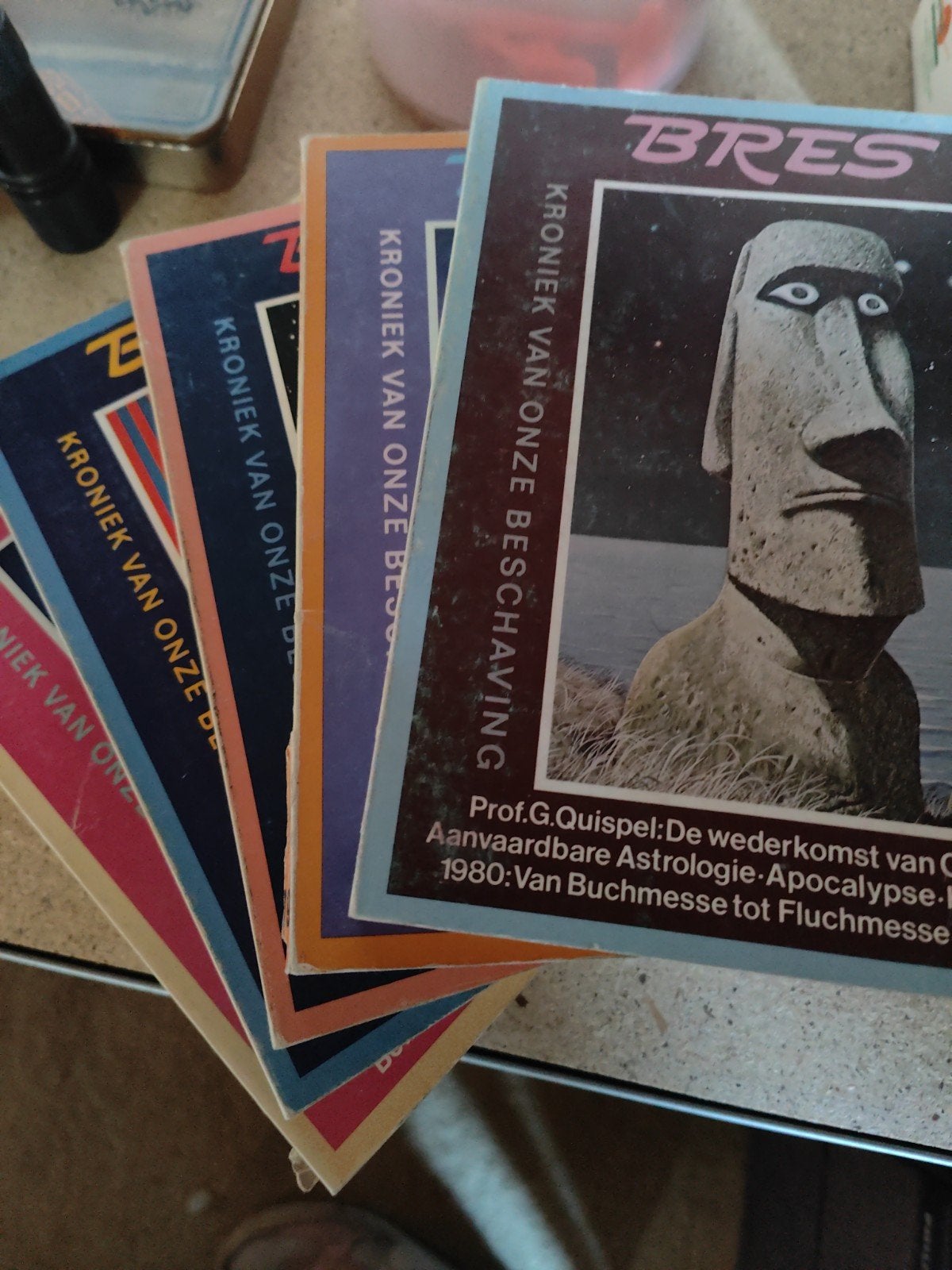 Set van 8 originele BRES-tijdschriften, Boeken, Ophalen of Verzenden, Gelezen, Spiritualiteit algemeen, Achtergrond en Informatie