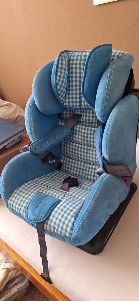 Lief! Lifestyle Autostoel - Blauw Geruit, Zijbescherming, 9 t/m 36 kg, Ophalen, Overige merken