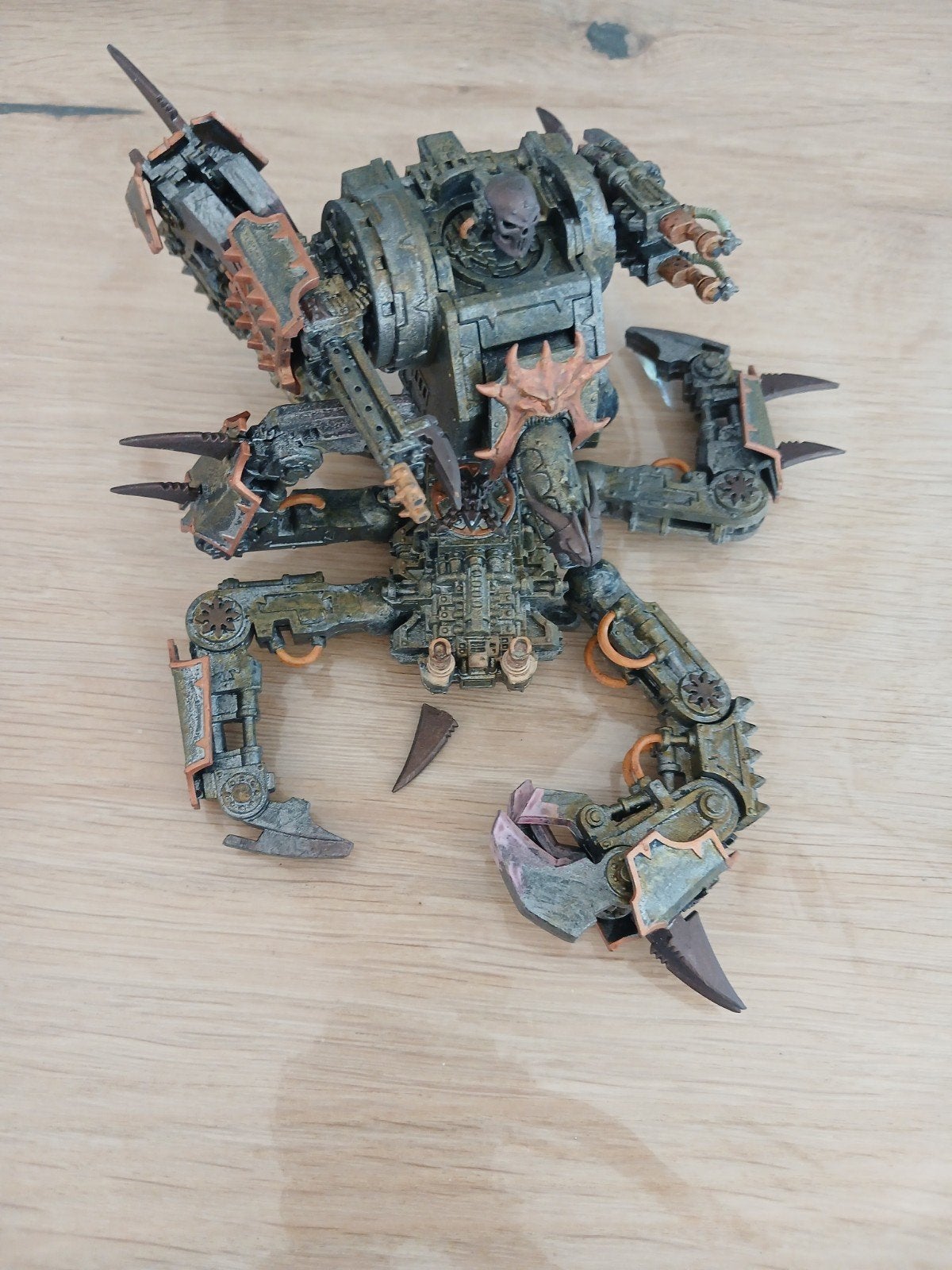 40k Chaos Defiler daemon engine uit het tabletop-spel Warham, Hobby en Vrije tijd, Ophalen of Verzenden