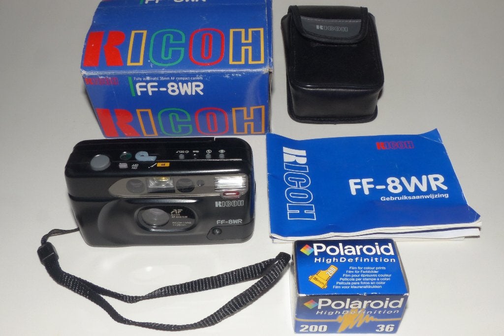 Ricoh FF-8WR waterresistant , getest , alles werkt, Ophalen of Verzenden, Gebruikt, Compact, Overige Merken