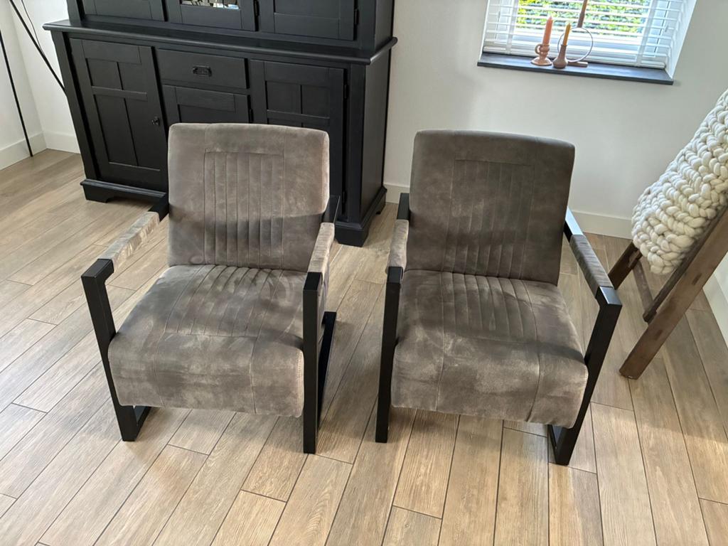 2 nette Fauteuil stoelen, Ophalen, Gebruikt, Twee
