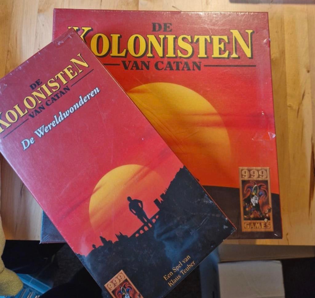 Kolonisten van catan + uitbreiding. Nieuw in folie., Ophalen of Verzenden, Nieuw