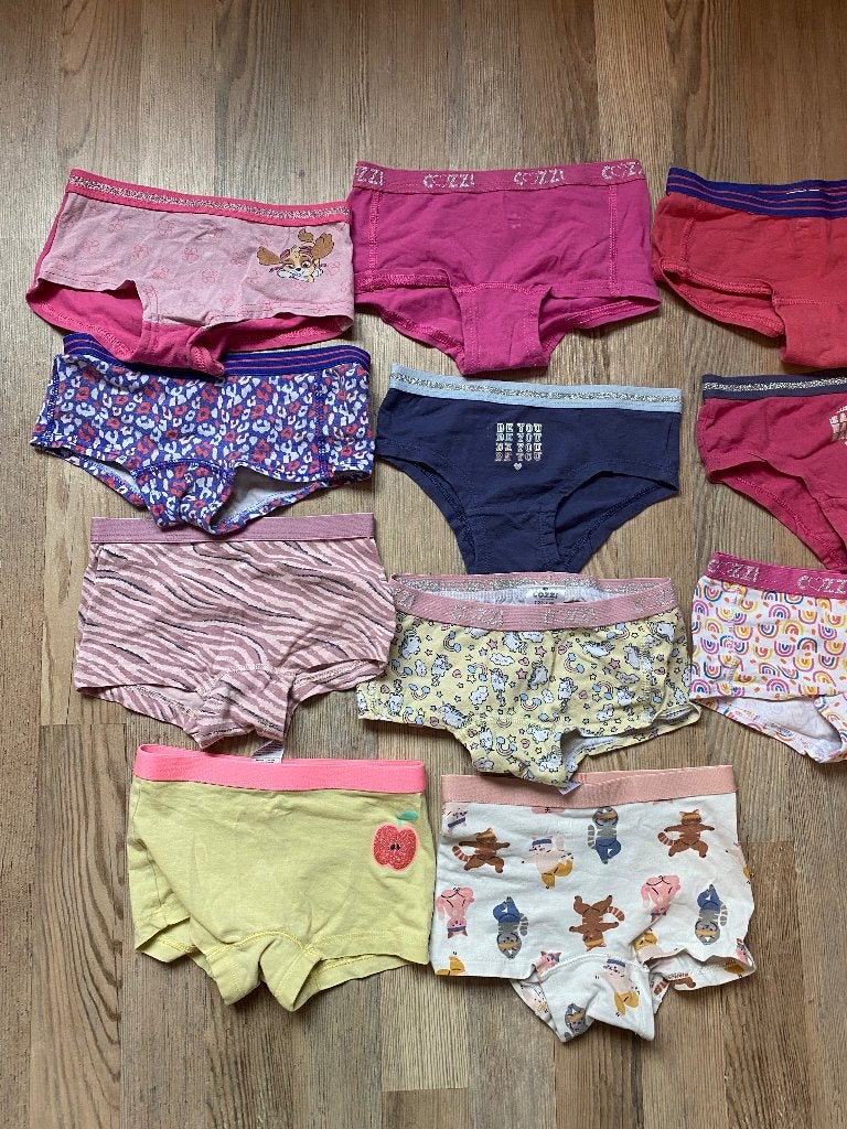 Meisje onderbroek boxers pakket, maat: 122/128, Kinderen en Baby's, Kinderkleding | Maat 122, Ophalen of Verzenden, Zo goed als nieuw