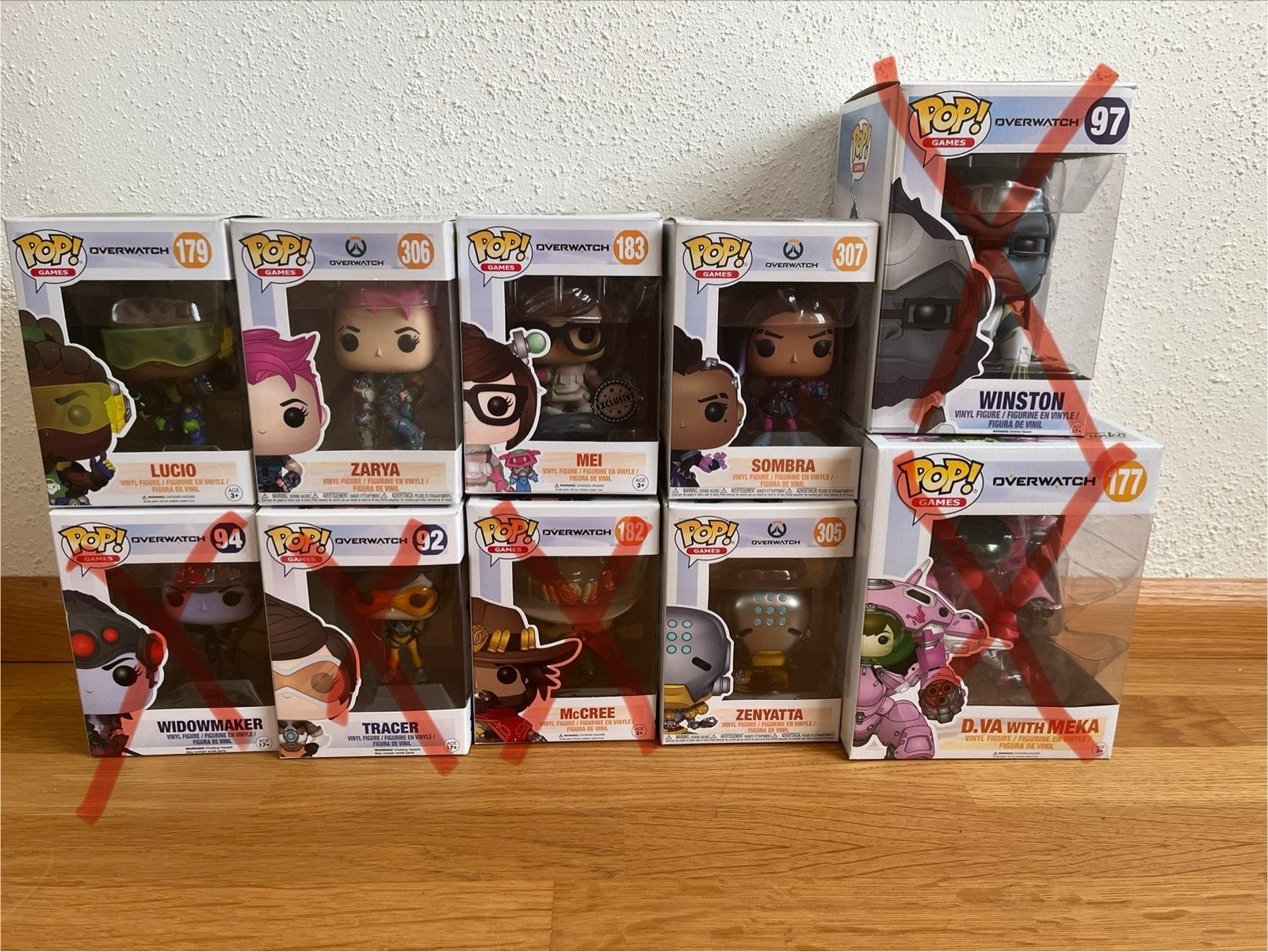 Overwatch Funko Pop! Figuren, Ophalen of Verzenden, Zo goed als nieuw