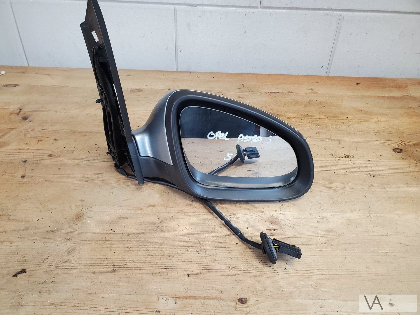 Opel Astra J 2009 - 2015 spiegel rechts 5 draden grijs €40, Auto-onderdelen, Gebruikt, -, -, Opel
