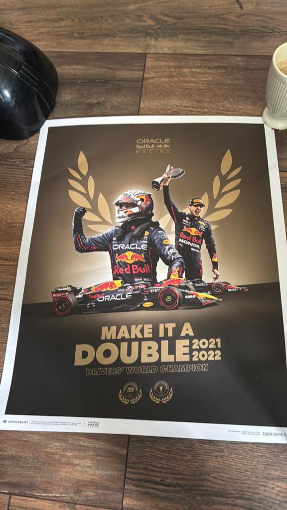 Max Verstappen poster, Verzamelen, Posters, Ophalen of Verzenden, Zo goed als nieuw, A1 t/m A3, Sport