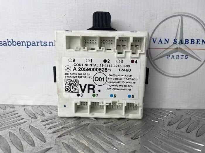 Centrale Deurvergrendelings Module van een Mercedes C-Klasse, Ophalen of Verzenden, Gebruikt