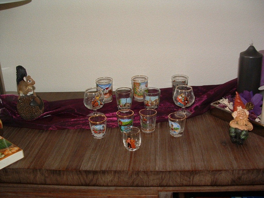 leuke sierborrelglaasjes, Verzamelen, Ophalen of Verzenden, Nieuw, Borrel- of Shotglas