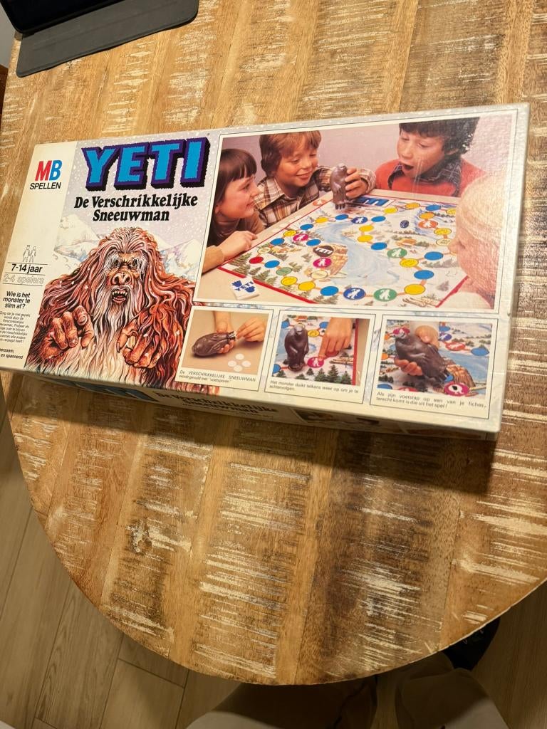 Yeti, de verschrikkelijke Sneeuwman MB Spellen, Een of twee spelers, Ophalen of Verzenden, Gebruikt, MB Spellen
