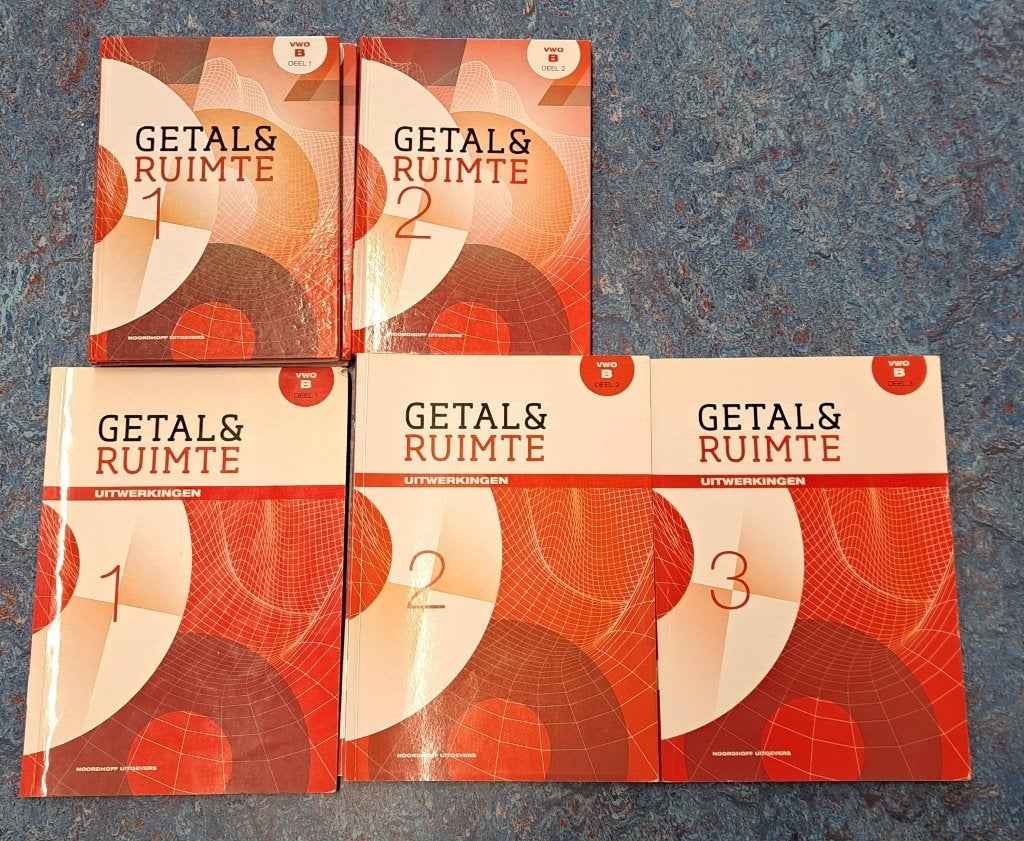 Getal en Ruimte (11e ed) VWO B boeken en uitwerking, Boeken, Ophalen of Verzenden, Gelezen, VWO, Wiskunde B