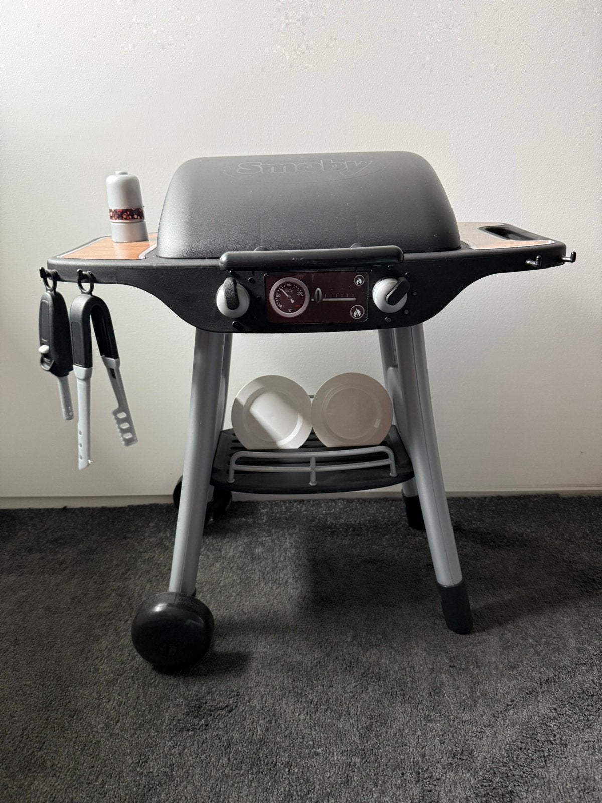 Smoby barbecue grillset Multi., Kinderen en Baby's, Speelgoed | Speelkeukens, Ophalen of Verzenden, Gebruikt