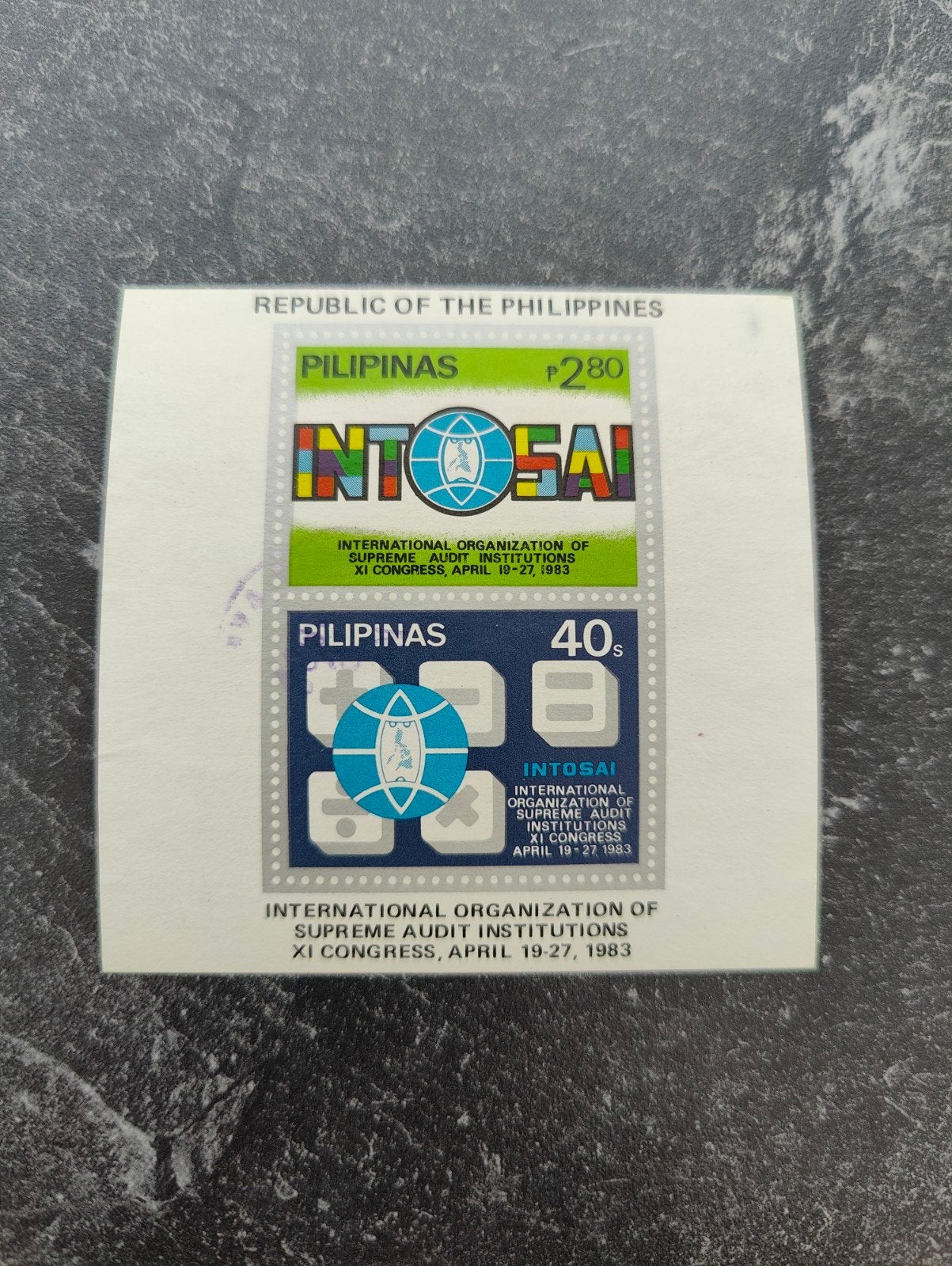 Filipijnse postzegels 1983 - Internationale Organisatie, Ophalen of Verzenden