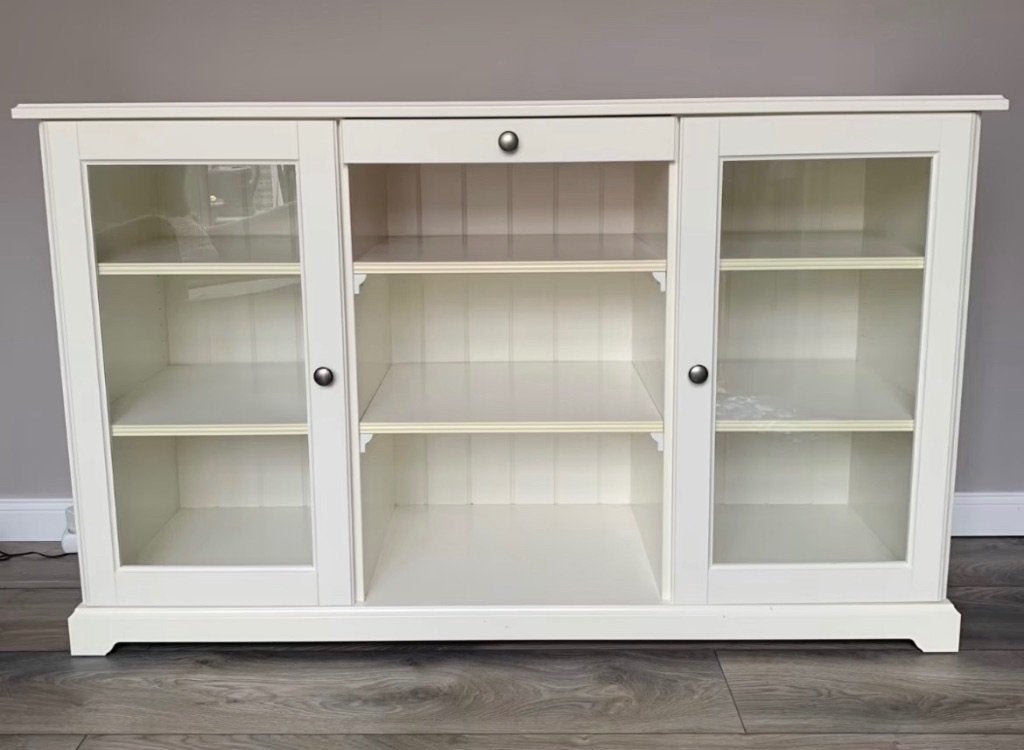 Ikea liatorp kast, Ophalen, Met plank(en), 100 tot 150 cm, 75 cm of meer