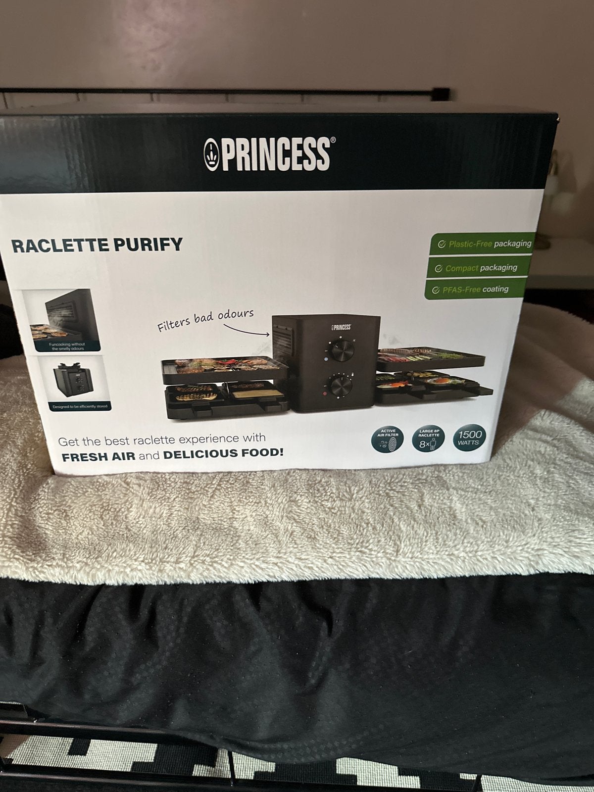 Raclette purify van Princess, Ophalen, Nieuw