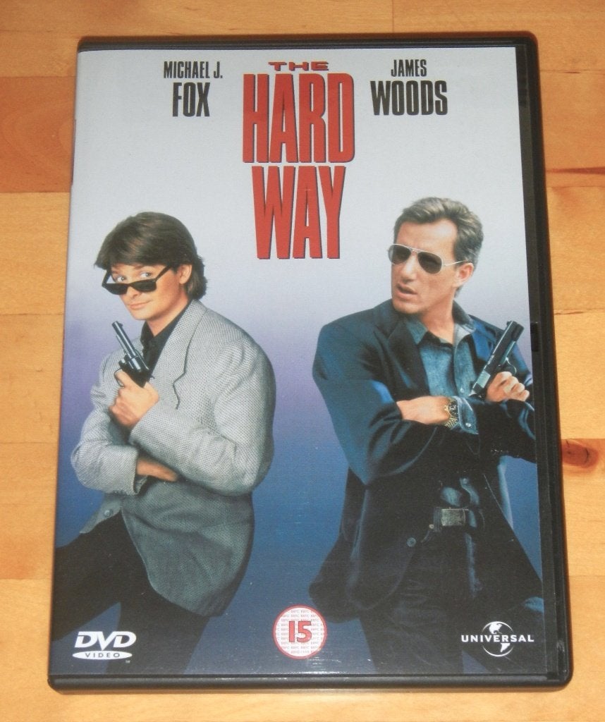 dvd - The Hard Way - Michael J. Fox ,  James Woods, Alle leeftijden, Verzenden, Zo goed als nieuw, Actiekomedie