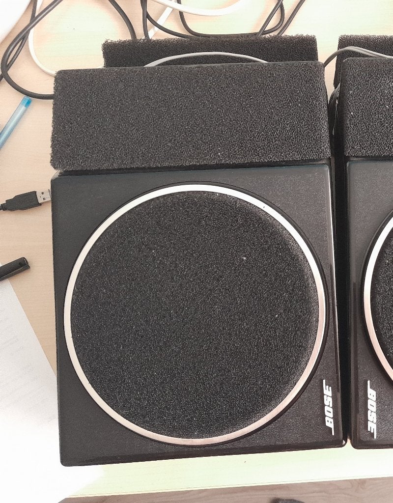 Bose 201 Direct Reflecting Speakers 1982, Ophalen, Gebruikt, Inclusief kabels, Overige typen