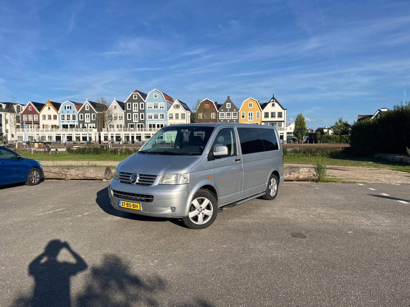 Volkswagen Transporter Bestel 2.5 TDI dubbele kabine Carplay, Voorwielaandrijving, Volkswagen, Origineel Nederlands, Grijs