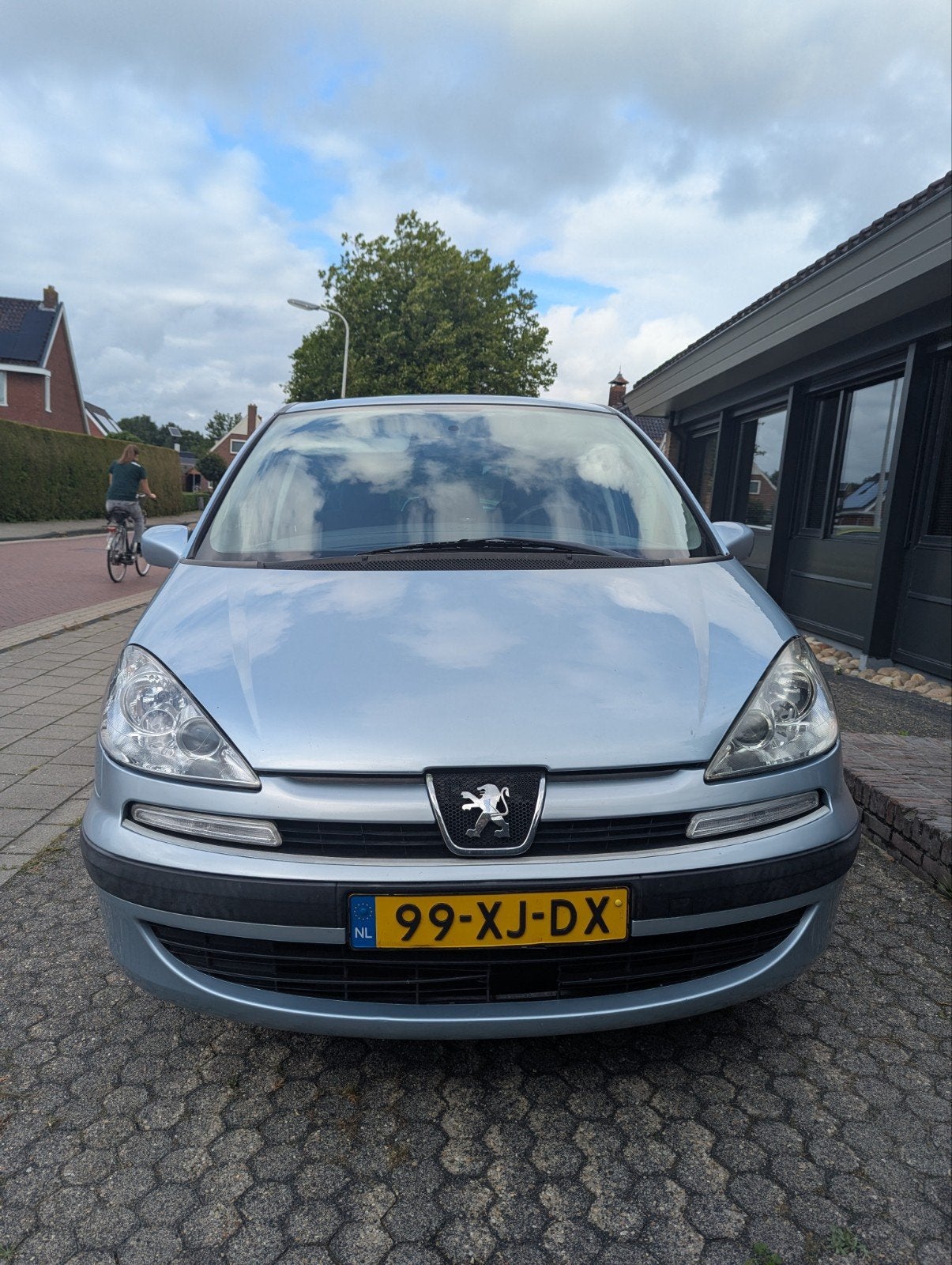 Peugeot 807 2.0 16V 2007 Blauw, Voorwielaandrijving, 8 stoelen, 4 cilinders, Blauw