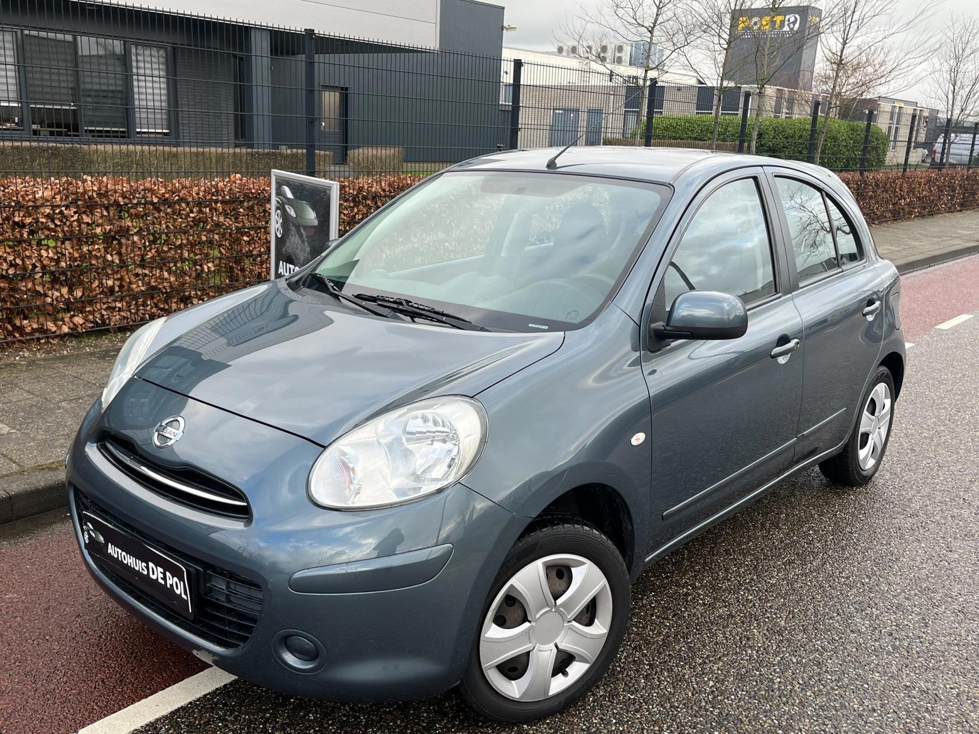 Nissan Micra 1.2 Acenta Airco 5-drs nieuwe apk, Auto's, Voorwielaandrijving, Dealer onderhouden, Stof, Gebruikt