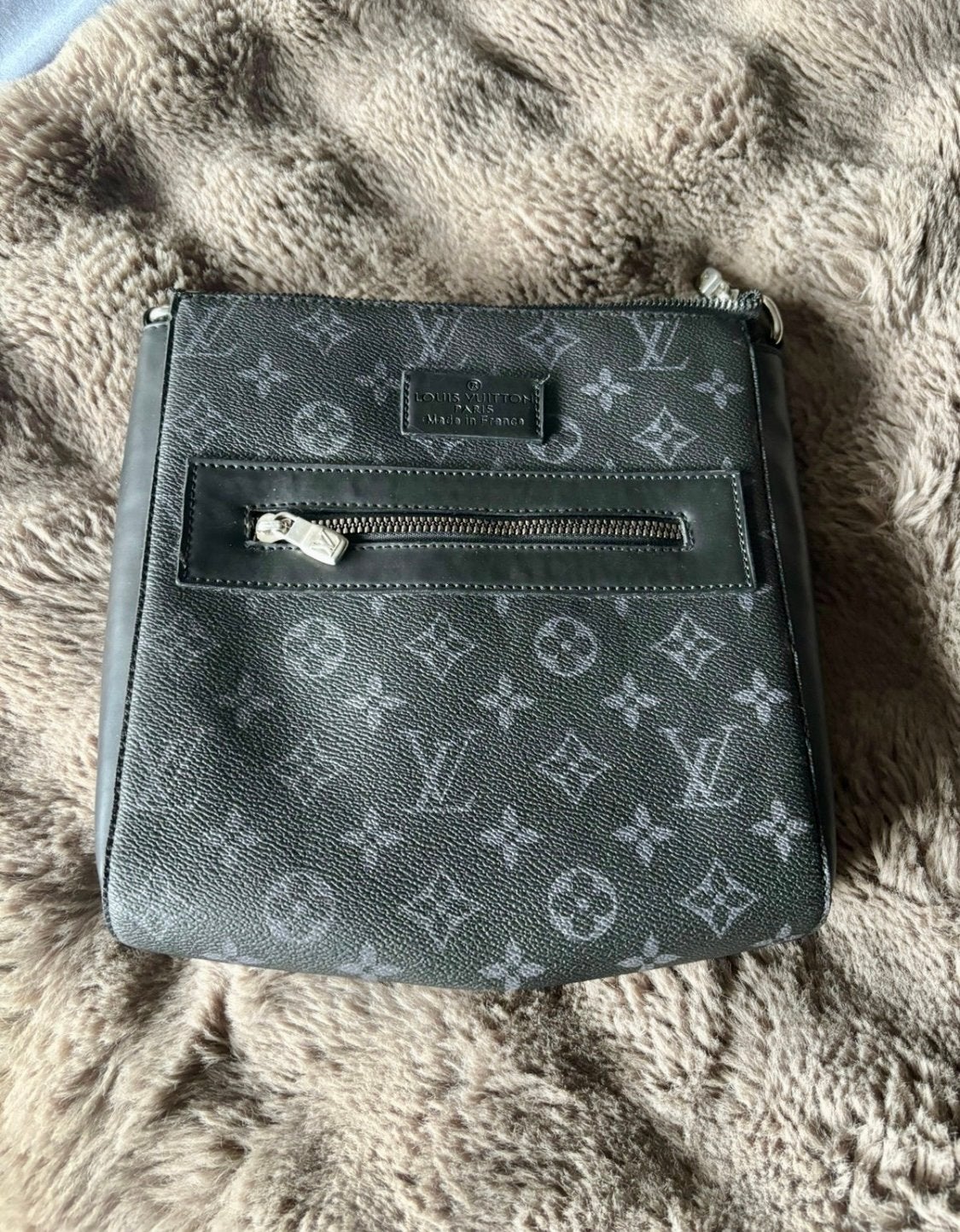 Trendy Louis Vuiton Heren Tasje - Zwart - Nieuw, Zwart, Nieuw, Leer, Ophalen